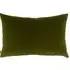 Contra Oblong Cushion - Green, Velvet