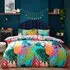 Coralina Double Duvet Set - Multi, Polycotton