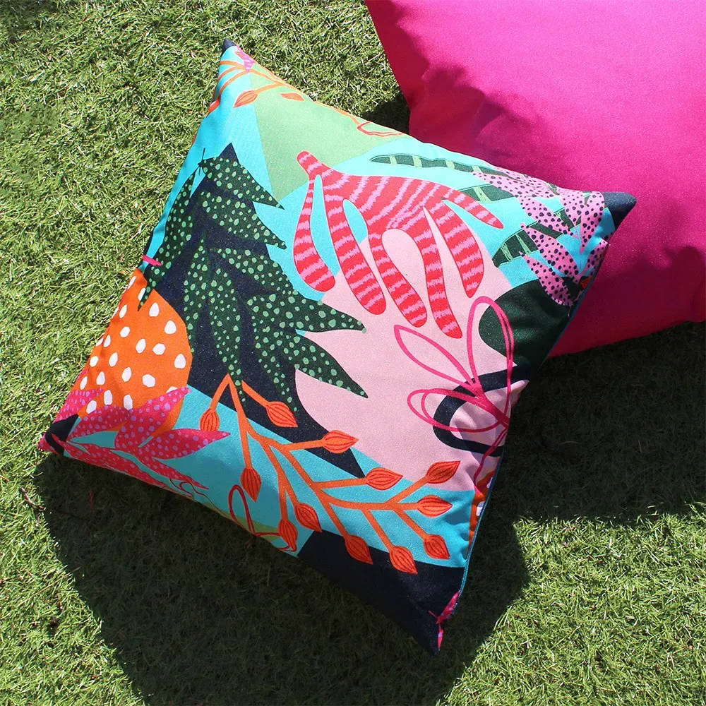 Coralina Outdoor Cushion - Multi, Polyester