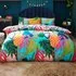 Coralina Single Duvet Cover Set - Multi, Polycotton