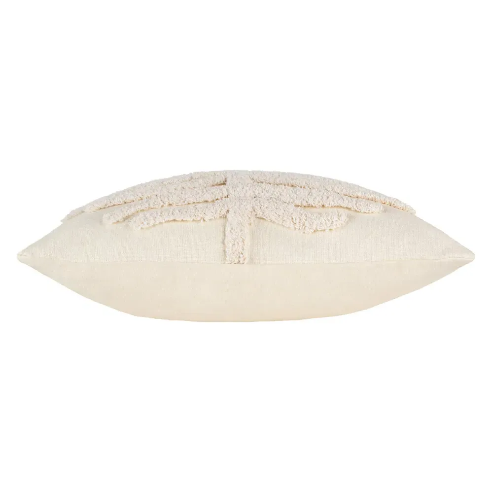 Dakota Tufted Cushion - Cream, Cotton