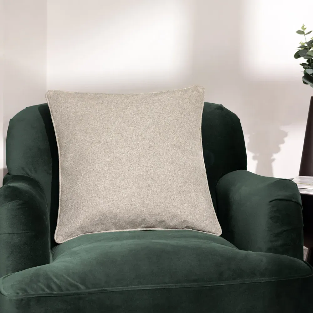 Dakota Tufted Cushion - Grey