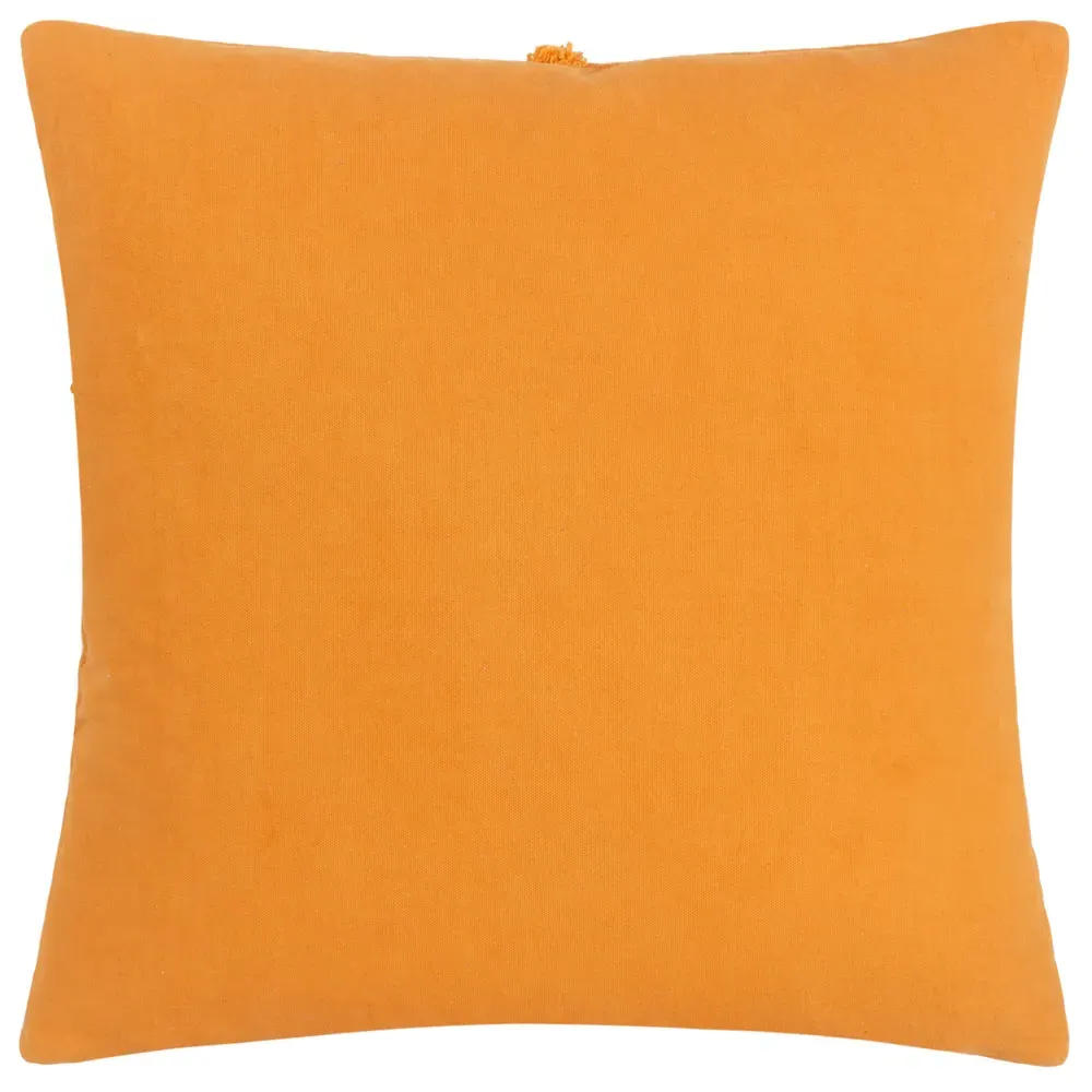 Dakota Tufted Cushion - Mustard