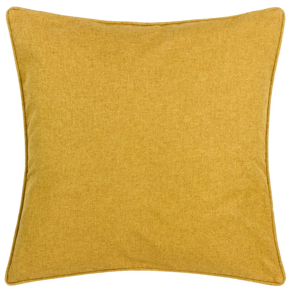 Dakota Tufted Cushion - Mustard
