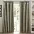 Dawn Blackout Pencil Pleat Curtains - Brown