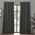 Dawn Blackout Pencil Pleat Curtains - Charcoal