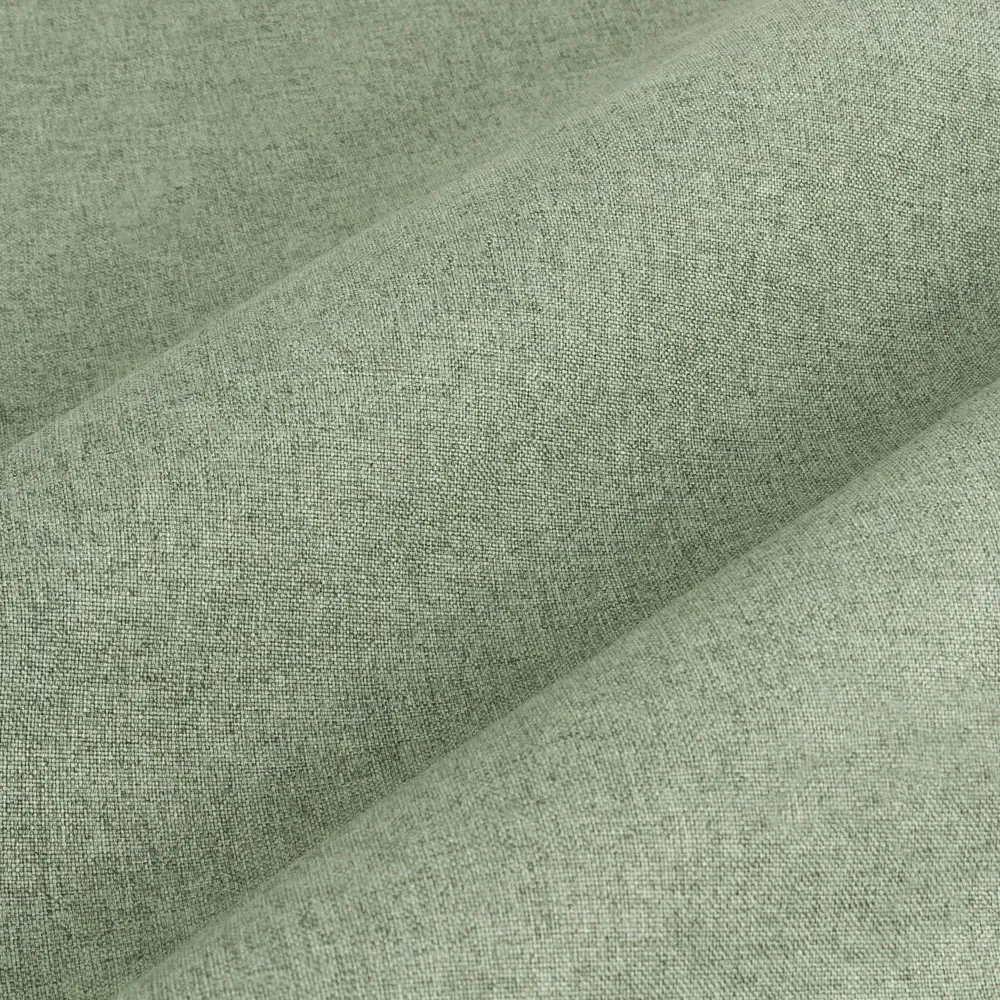 Dawn Eucalyptus Blackout Pencil Pleat Curtains - Green