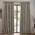 Dawn Linen Blackout Pencil Pleat Curtains - Brown