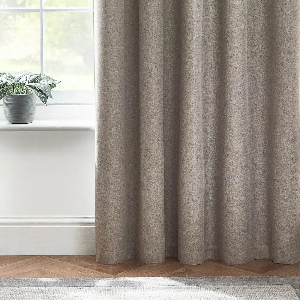 Dawn Thermal Blackout Eyelet Curtain - Grey