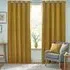 Dawn Thermal Blackout Eyelet Curtain - Mustard