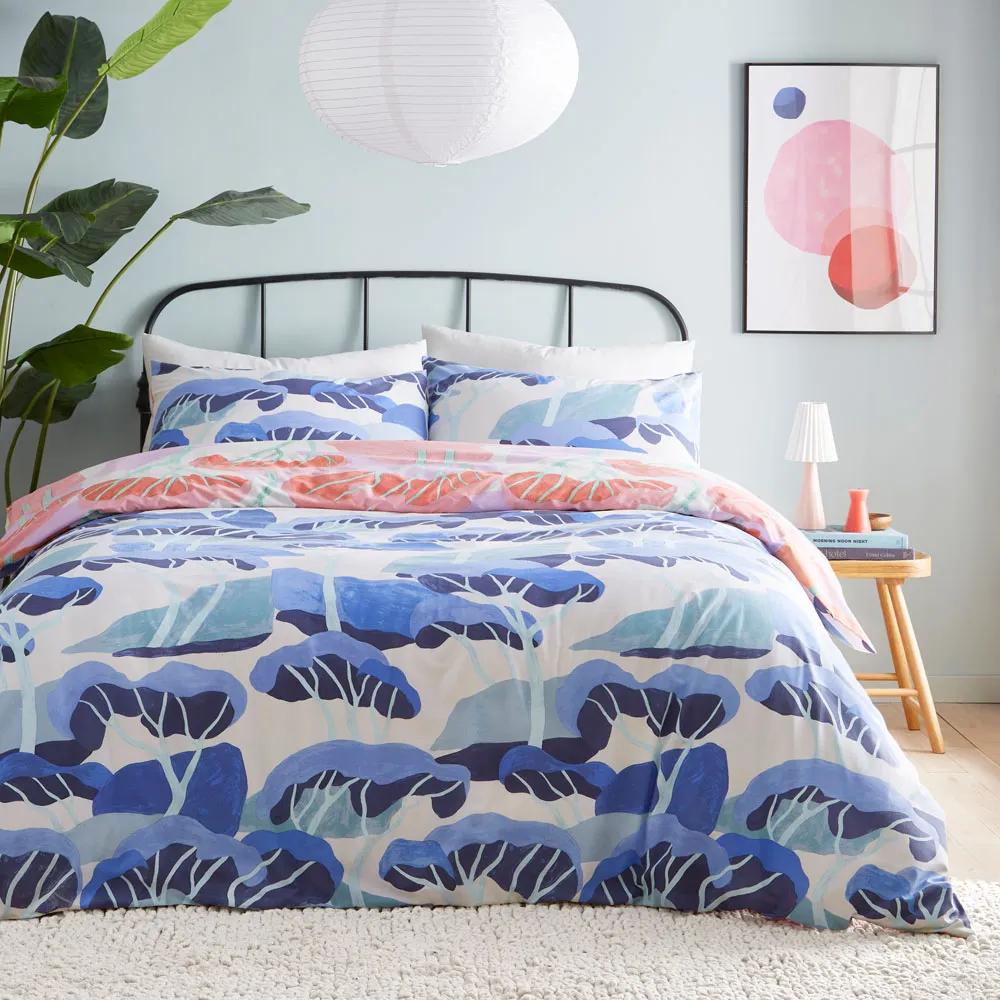 D'Azure Double Duvet Cover Set - Multicolour