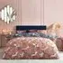 Demoiselle Double Duvet Set - Pink, Polycotton