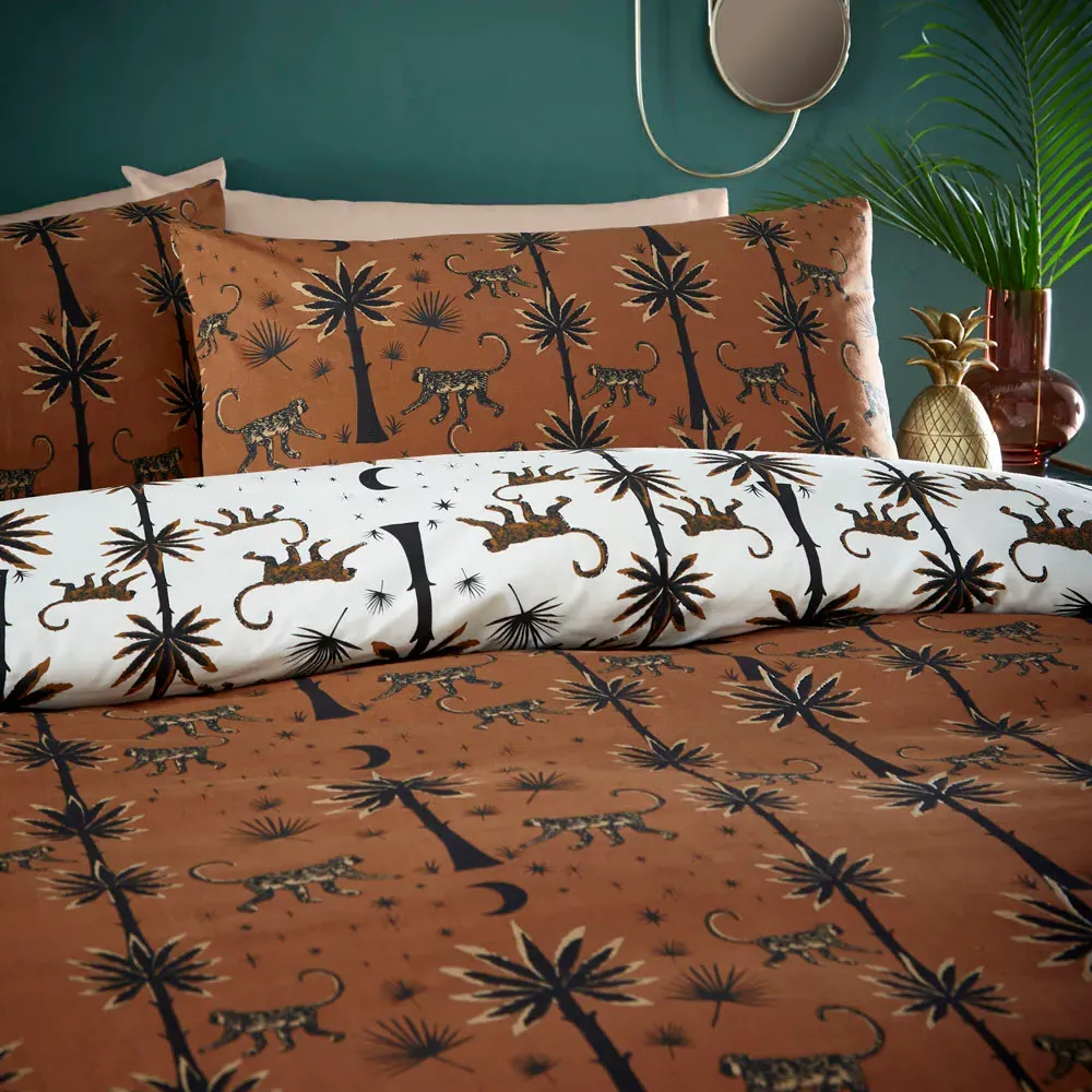 Desert Monkey Double Duvet Set - Multi