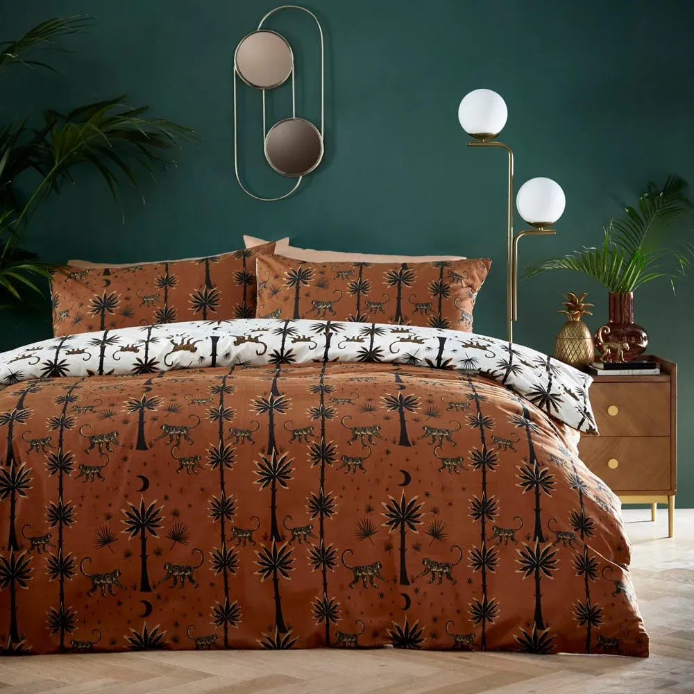 Desert Monkey Double Duvet Set - Multi