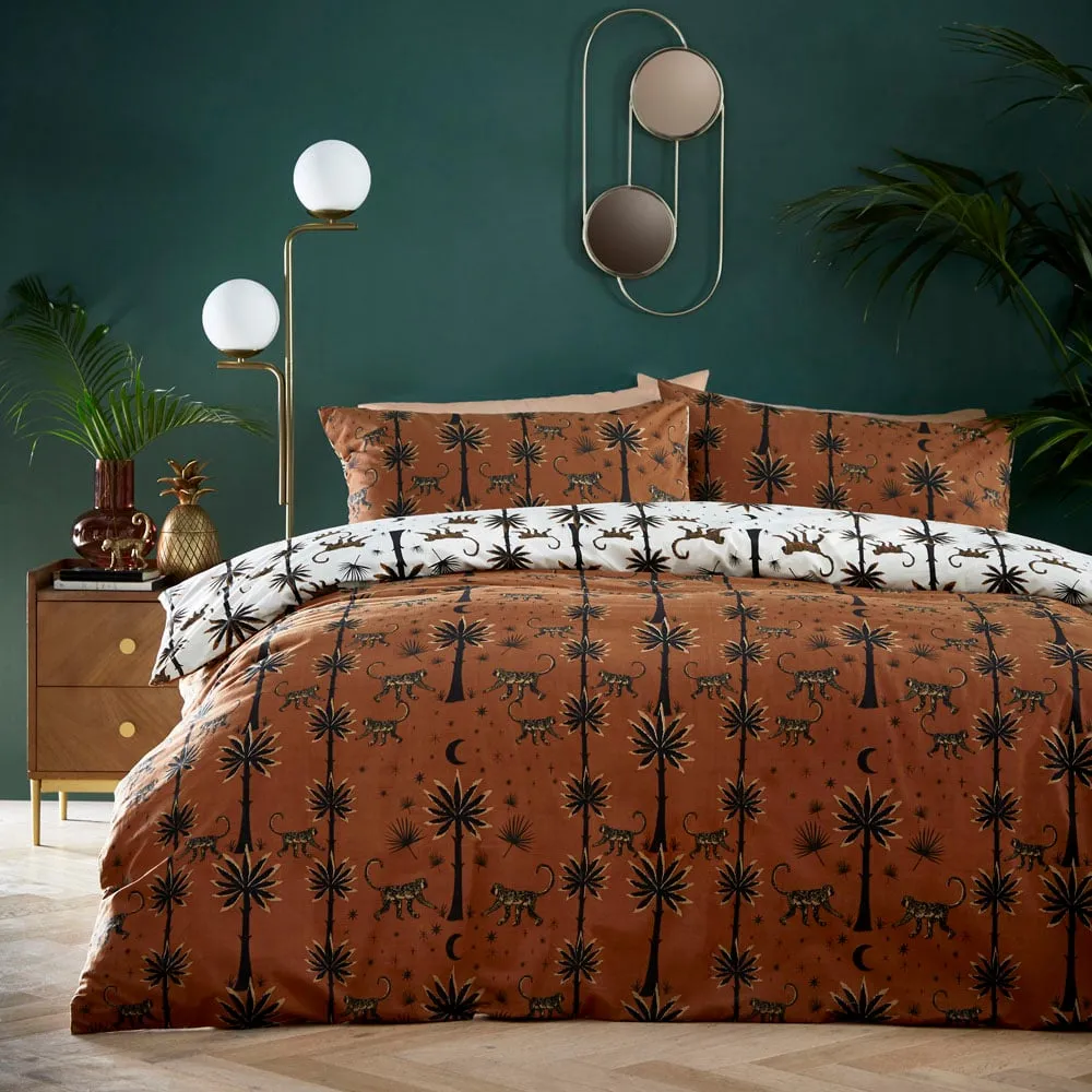 Desert Monkey Single Duvet Set - Multi