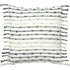 Dhadit Stripe Cushion with Tassels - Natural Grey