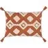 Dharma Tufted Cushion - Brown, Cotton