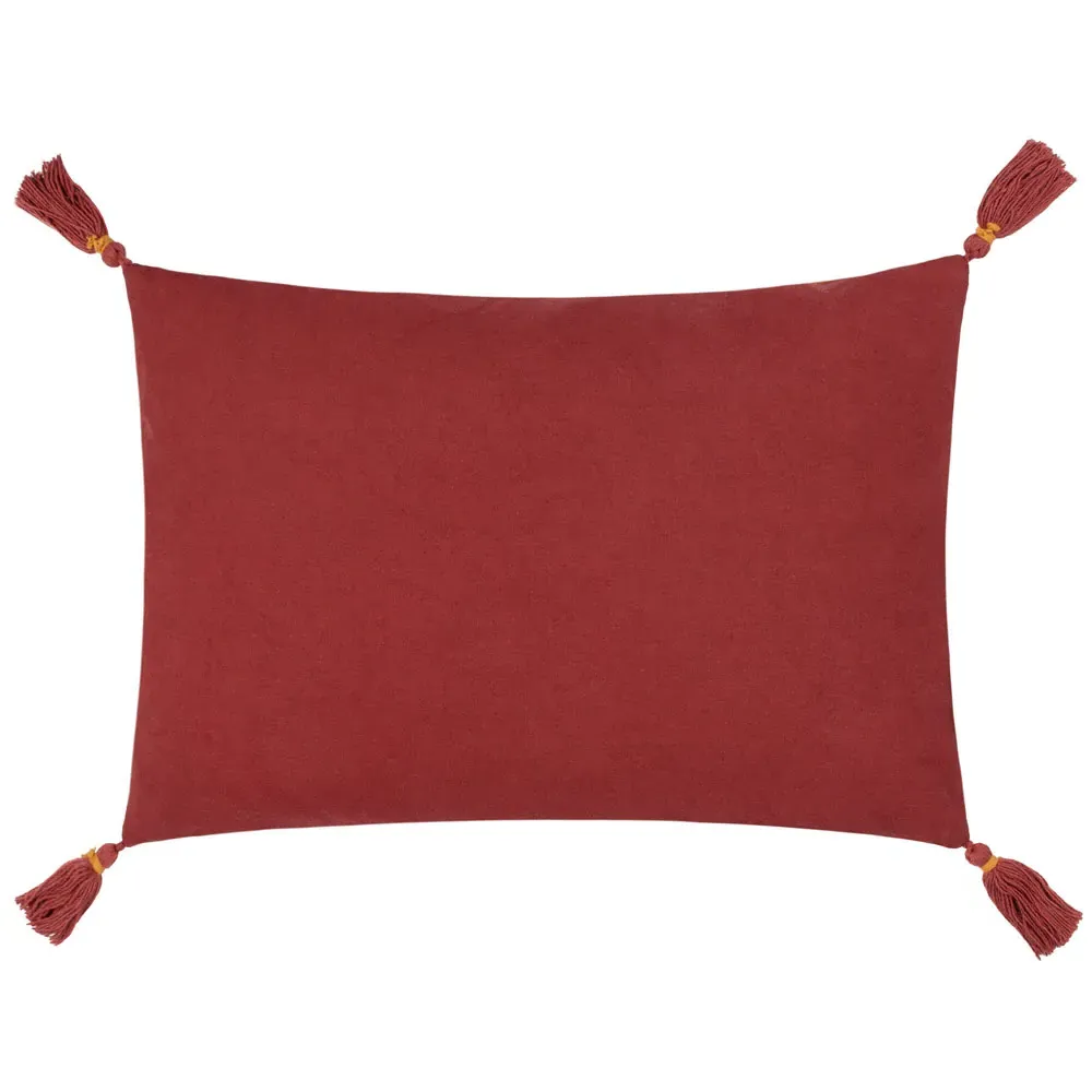 Dharma Tufted Cushion - Multi, Cotton