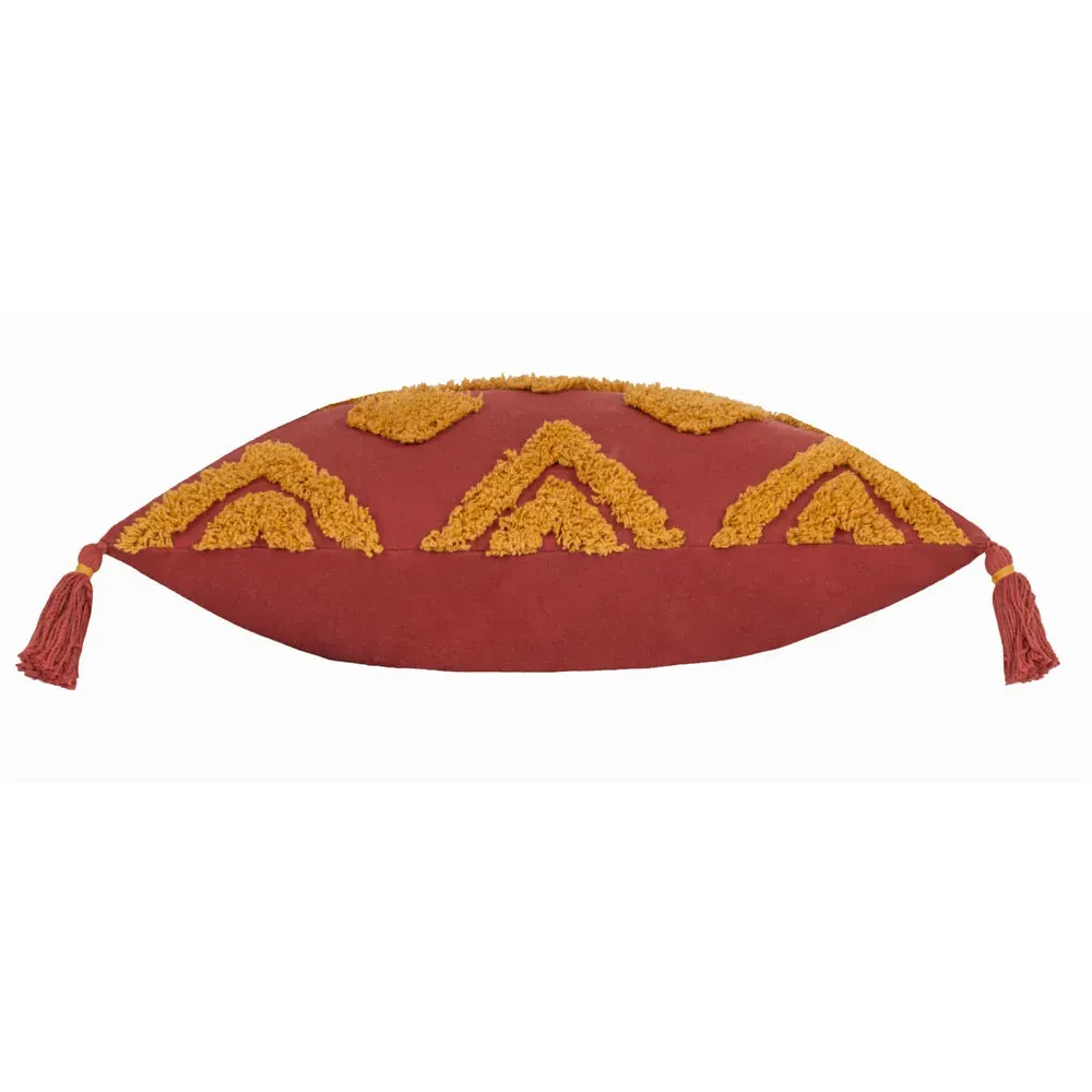 Dharma Tufted Cushion - Multi, Cotton