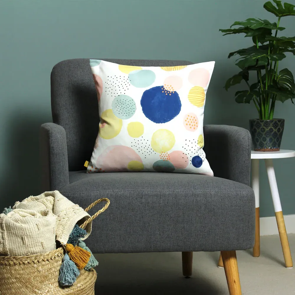 Dottol Cushion - Multi, Recycled Polyester