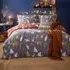 Double Halloween Pawty Reversible Duvet Set - Multi