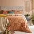 Folk Flora Double Duvet Set - Orange