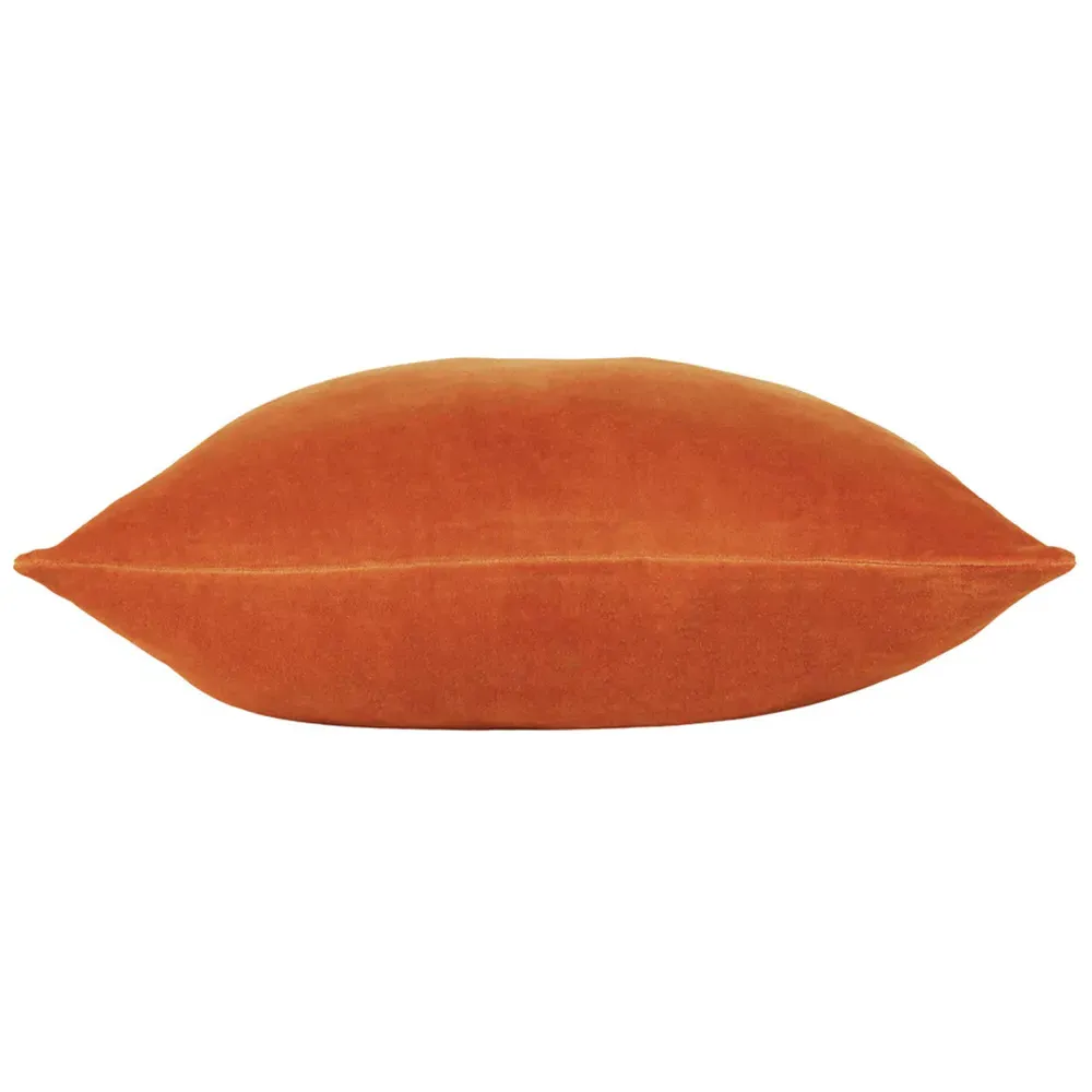 furn. Solo Velvet Cushion - Orange