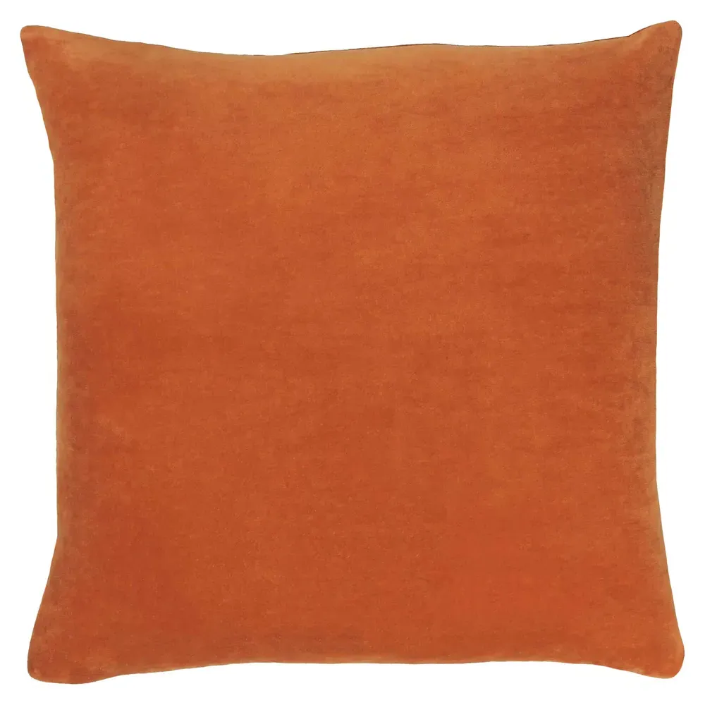 furn. Solo Velvet Cushion - Orange image