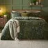 Garden of Wonder King Size Reversible Duvet Set - Green