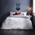 Ghost Tufted King Size Duvet Set - White