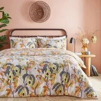 Huerta Super King Duvet Cover Set - Orange