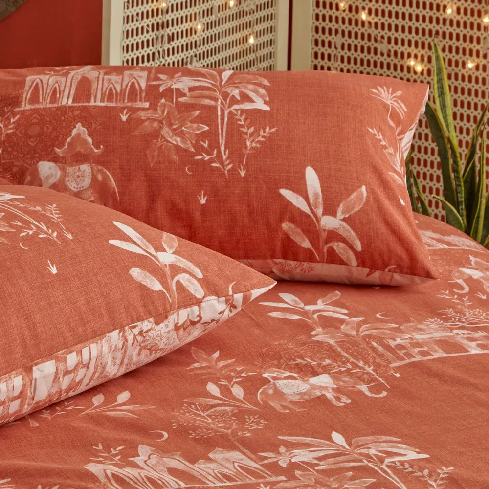 Jaipur Single Duvet Cover Set - Multicolour, Polycotton