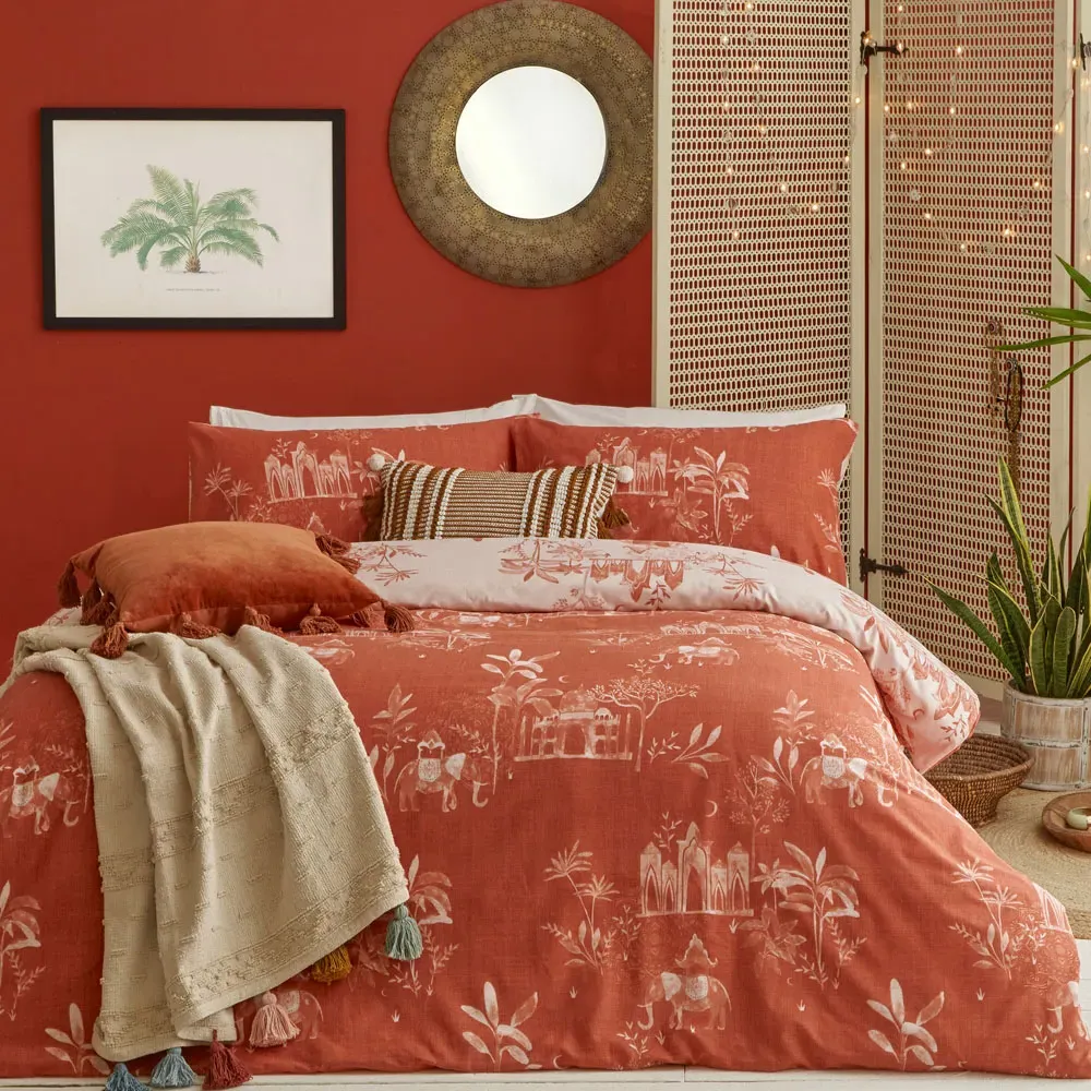 Jaipur Single Duvet Cover Set - Multicolour, Polycotton