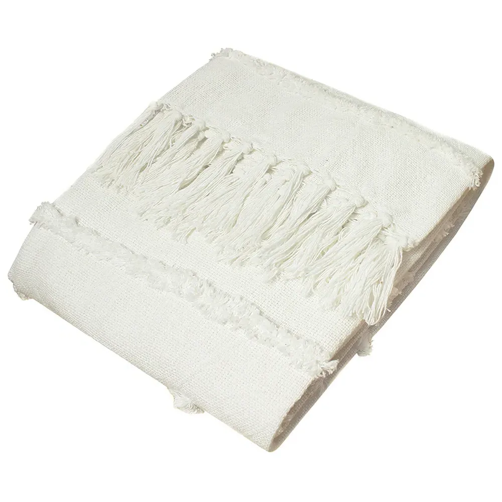 Jakarta Tufted Throw - Cream