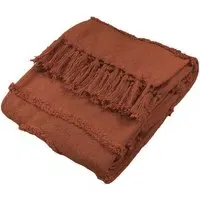 Jakarta Tufted Throw - Pecan