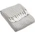 Jewels Herringbone Throw - Grey