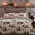 Jolly Santa Super King Duvet Cover Set - Multi, Polycotton