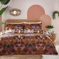 Kaihalulu King Size Duvet Set - Cocoaberry, Polycotton