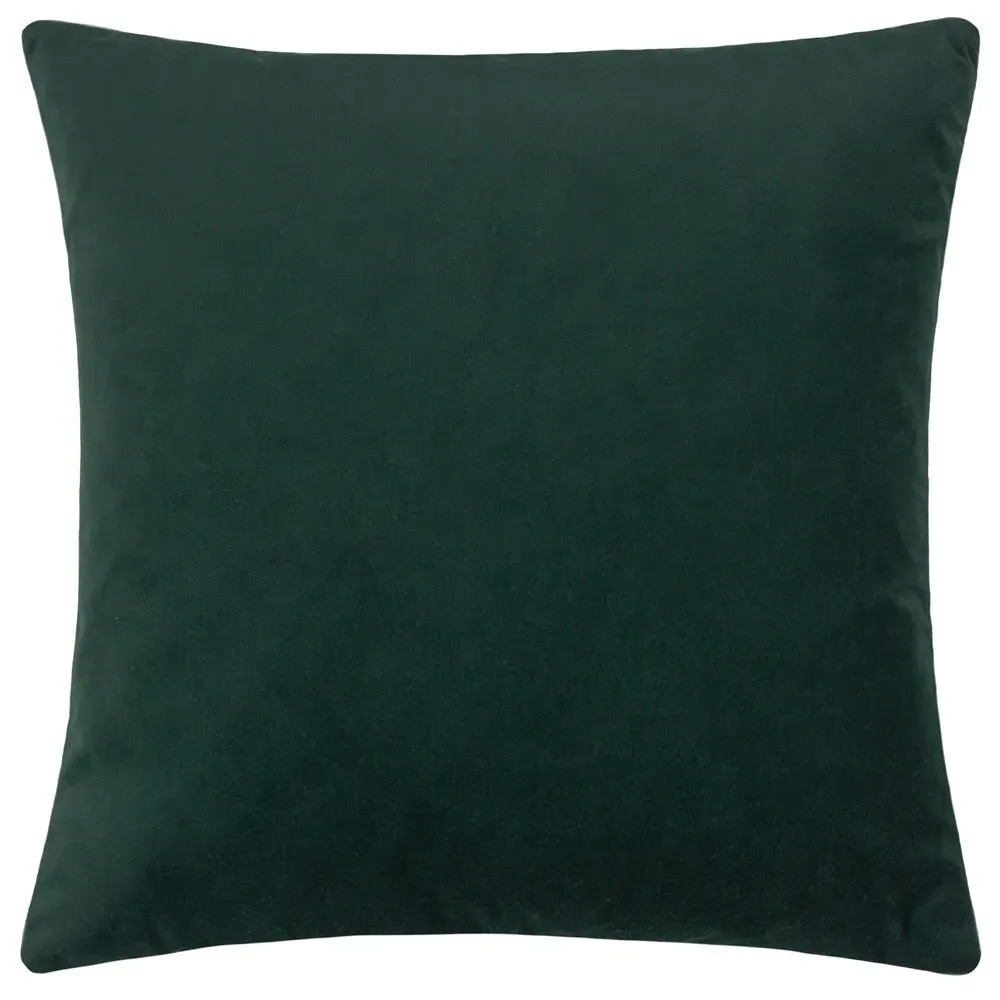 Kalho Jacquard Cushion - Pink and Green, Velvet