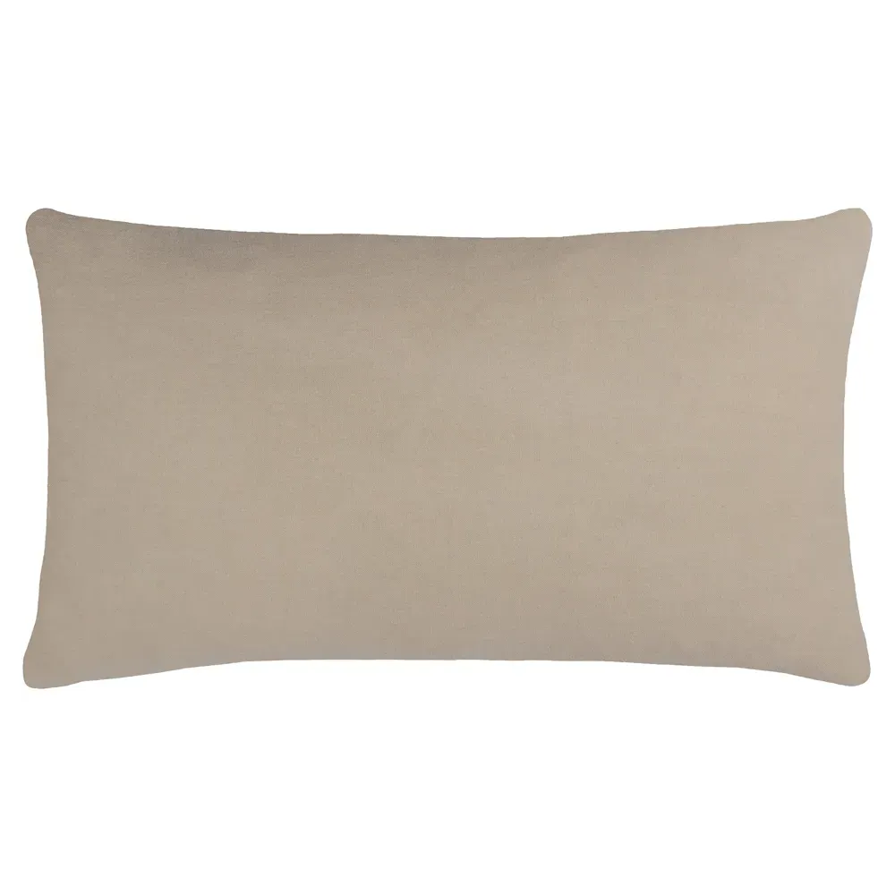 Kalina Embroidered Cushion - Yellow, Cotton