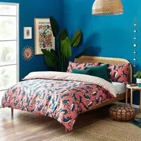 Kitta King Size Duvet Set - Pink