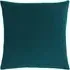 Kobe Textured Velvet Cushion - Teal