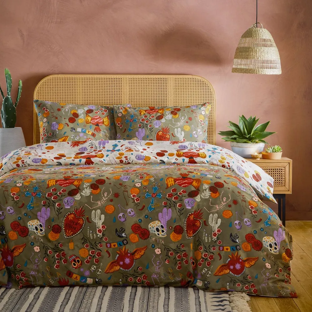 La Vida Super King Duvet Set - Multi