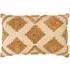 Lamar Geometric Tufted Cushion - Mustard, Cotton