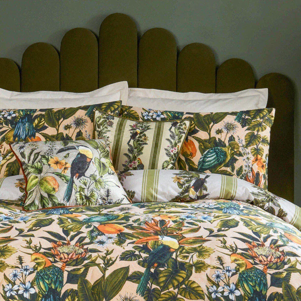 Leilani Double Duvet Set - Multi, Cotton Blend