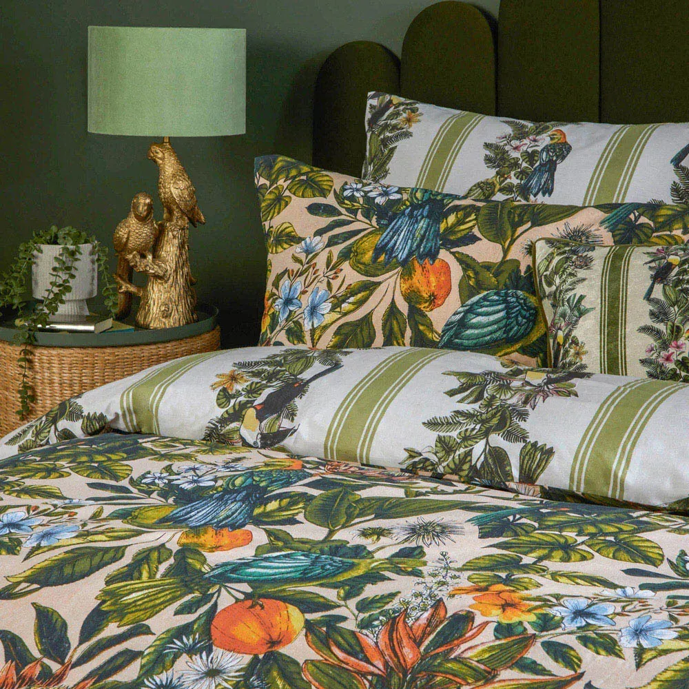 Leilani Double Duvet Set - Multi, Cotton Blend