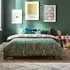 Lunawood Super King Duvet Set - Fern Green