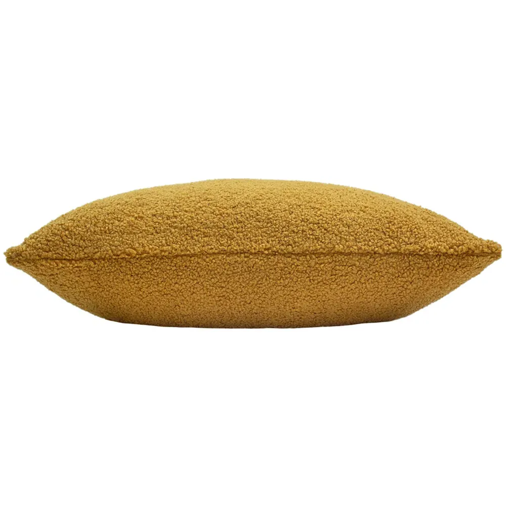 Malham Fleece Cushion - Saffron