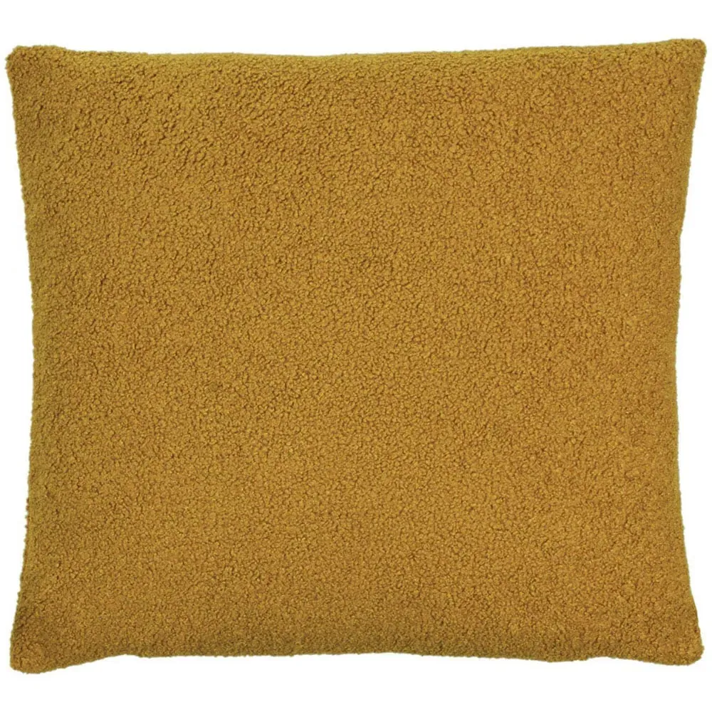 Malham Fleece Cushion - Saffron image
