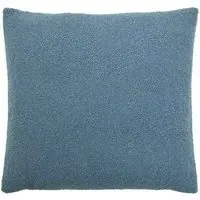 Malham Fleece Cushion - Wedgewood